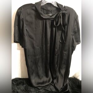 Lane Bryant Black Blouse. NWT